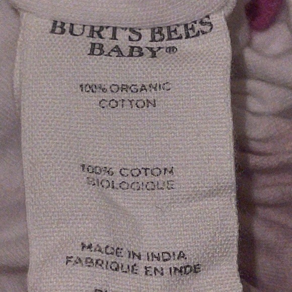Burt’s Bees Baby Summer Dress Baby Girl 3-6 Months - Picture 7 of 7